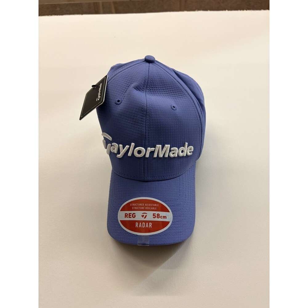 New TaylorMade Golf EG Radar Hat Lavender Reg Size (2025)